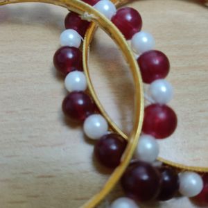 Handmade Beaded Bangles