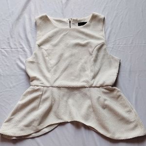 Flared Sleeveless Top