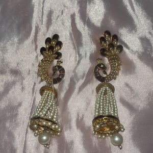 Peacock Earrings