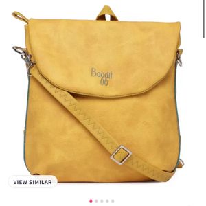 Original Baggit Mustard Yellow Sling Bag