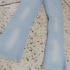 Beautiful Bell Bottom Jeans For Girls