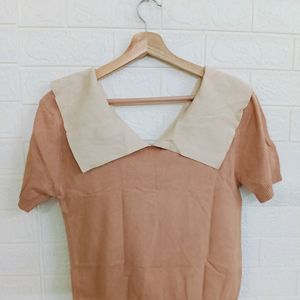 NUDE KOREAN VISCOSE TOPS