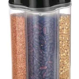 4 Section Plastic Storage Container