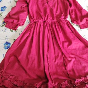 Very beautiful Maroon Colourd Dress For Girl's💌🎀