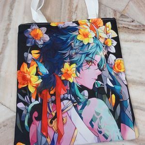 Anime Print Tote Bag 🆕