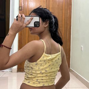 Summer Yellow Top