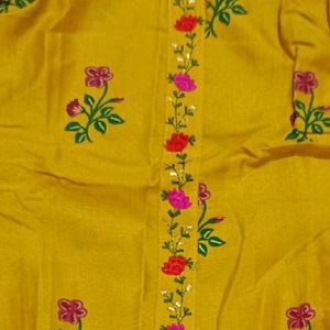 Yellow Kurta Dress Set