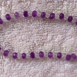 Crystal Purple Bracelet