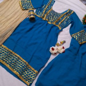 Sharara Suit Set With Duppta