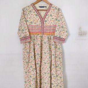 Multicolour Printed Kurta (Women's)