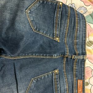 ZARA BLUE DENIM JEANS