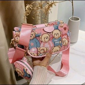 PU Leather Sling Bag