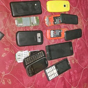 8 Mobiles With 2 Boards Scrap Mobile