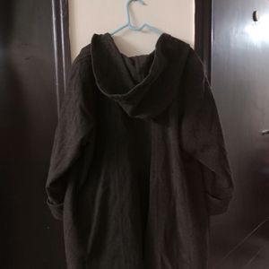 Dark Brown Oversize Overcoat