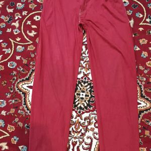 Maroon Pant