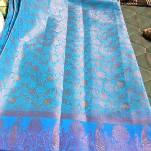 Soft Silk Saree With Blouse