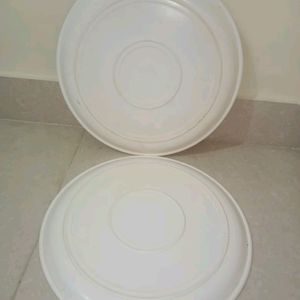 Melamine Ware 2 Dinner Plates