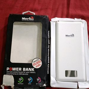 Merlin 20000-mAh Power Bank 20kmAh