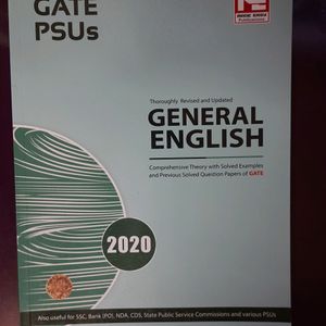 General English for GATE, PSUs,SSC,Bank(Made Easy)