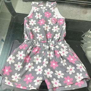 Jumpsuit Fir Girls Vibrant Colour For Summer