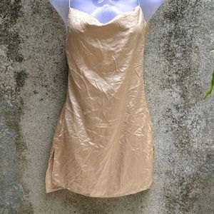 Satin Mini Dress