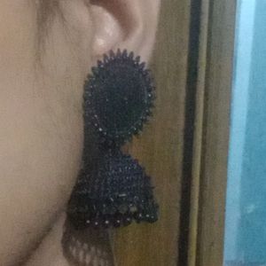 Black Color Earring