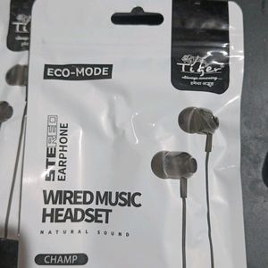 New Earphones