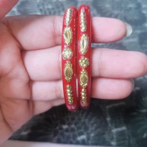 Gold Polish Bangles 2.2