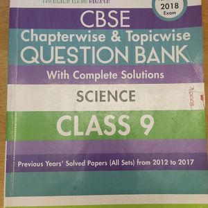 OSWAAL CLASS 9 SCIENCE QUESTION BANK