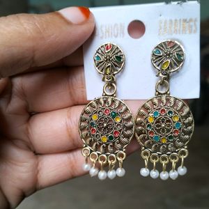 Multicolored Earrings For Women And Girls