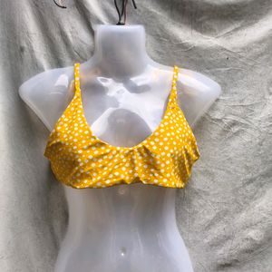 I. CUTE YELLOW FLORAL TOP