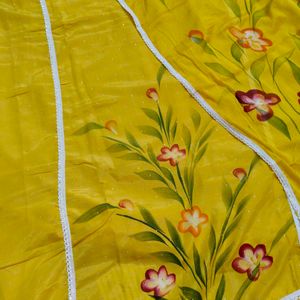 Hand-painted Dress Material