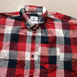 Mens Chequered Shirt, XXL SIZE