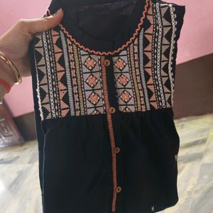 Black Kurta