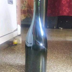 Wine Bottle Dark Green Colour