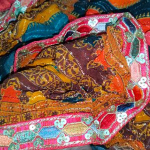 Rajasthani Bandhani Saree