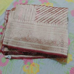 New English colour Mauve kanjiwaram Silk