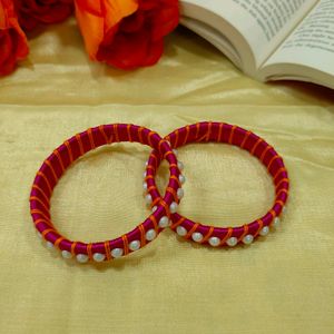 Combo Handmade Silk Bangles