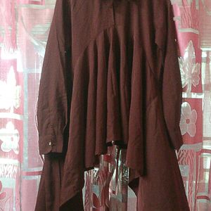 Dark Chocolate Maroon Colour Top