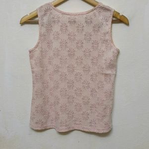 Trendy New Pink Tank Top For Women