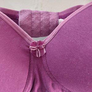 Purple Padded Bra