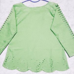 S,M Size Top Green