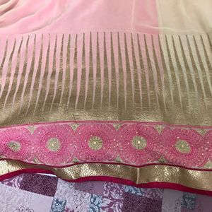 Embroidered Designer Saree