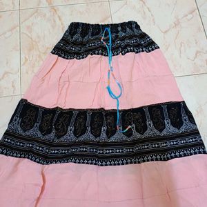 Beautiful Skirt Peach Colour