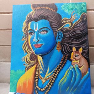 Shree Ram Canvas Painting