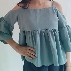 Cold shoulder Partywear top 😍