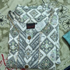 Beautiful A Line Kurta Size-Medium