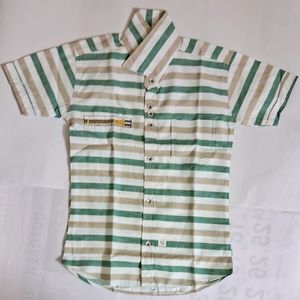 Boys Cotton Shirts Half Hand For 5-6 Yrs Set Of 2