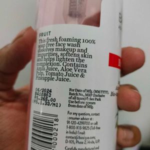 BIOTIQUE Fruit Brightening Facewash