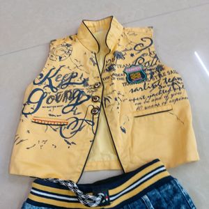 2-4 Year Boy Short And Jacket